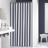 Rideau de douche sceaux Linje 180 cm bleu 233011324