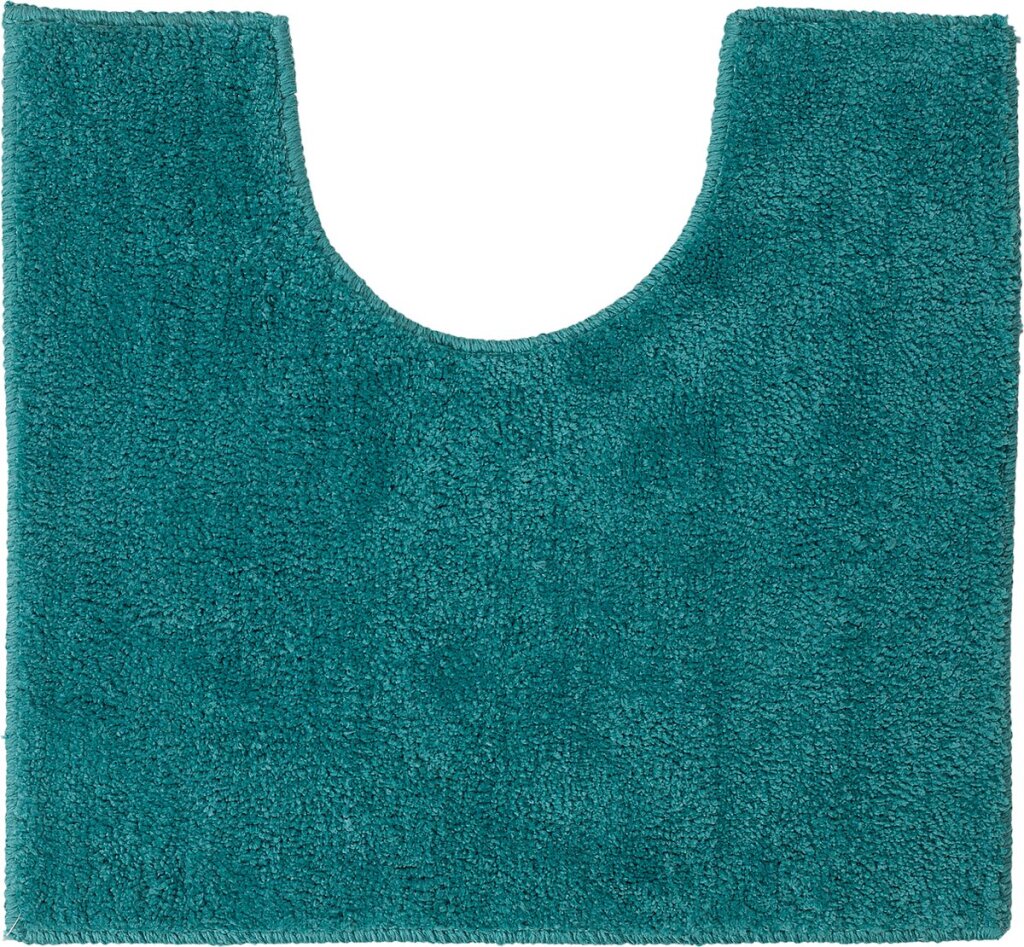 Tapis de toilette Sealskin doux 45x50 cm polyester aqua
