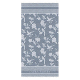 Laura ashley serviette de hammam elveden minuit 90x180 cm bleu blanc