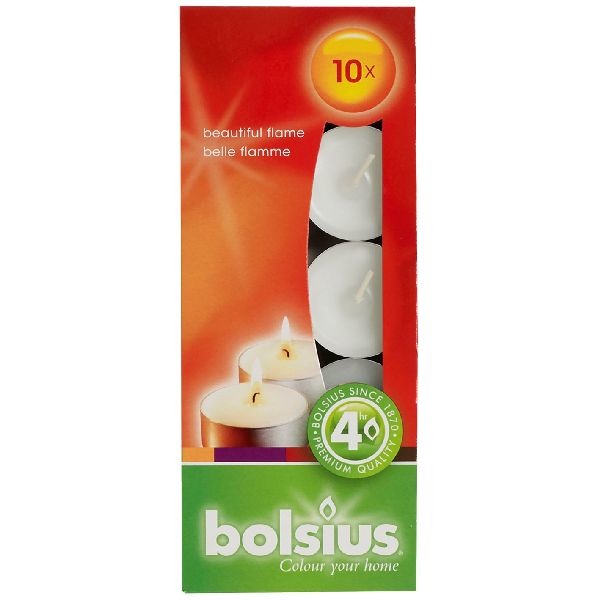 Bougies chauffe-plat Bolsius 10 pièces