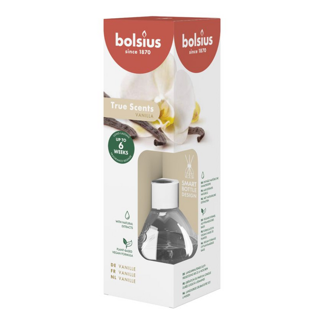 Diffuseur d'arômes Bolsius 60ml vrais parfums vanille