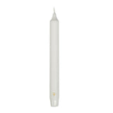 Bougies couronne Gouda 24x2,4 cm 8 pièces blanches