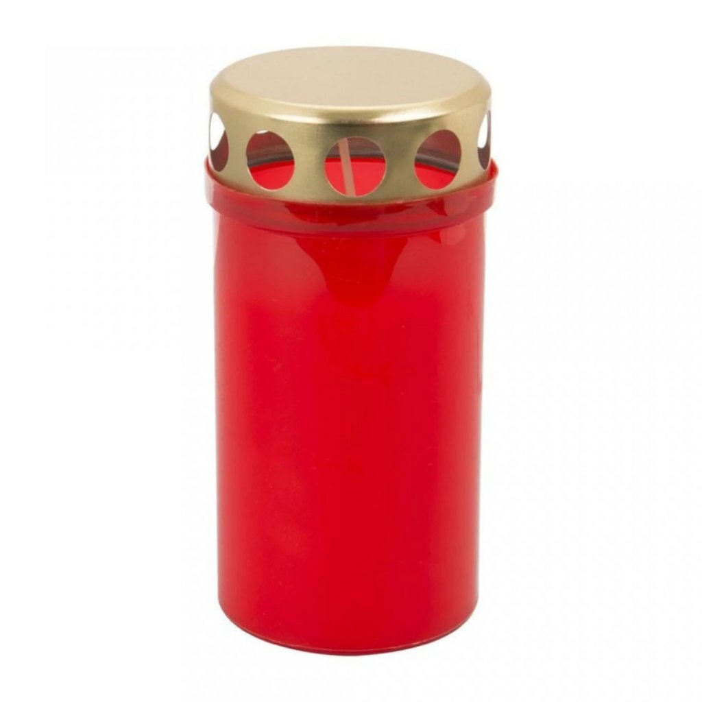 Lumières commémoratives d'autres marques avec couvercle 5 pièces or rouge