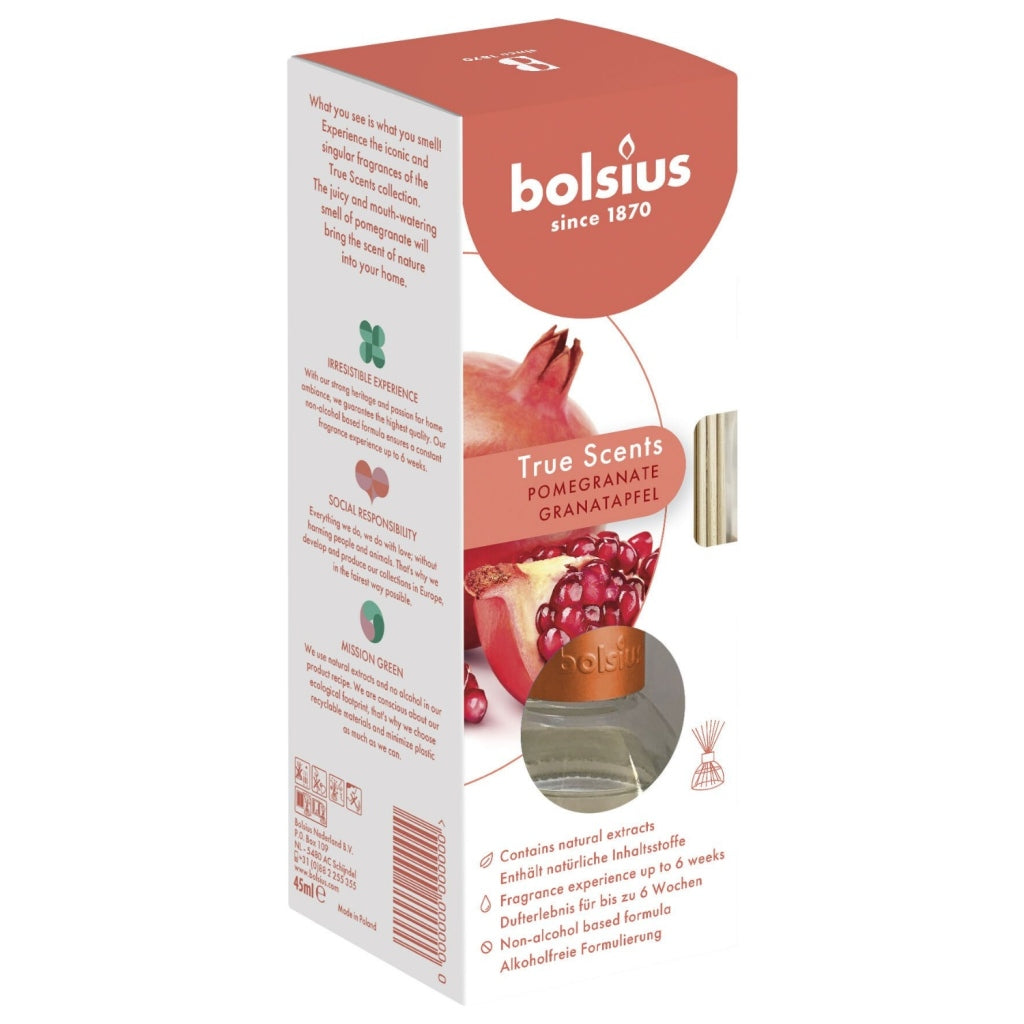 Bolsius bâtonnets parfumés grenade 45ml