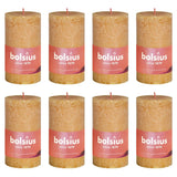 Bolsius Bolsius Stollen Shine 8 ST Rustique 100x50 mm miel jaune