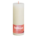 Bolsius Bolsius Stollen Shine 4 St rustique 190x68 mm coloré de perle doux