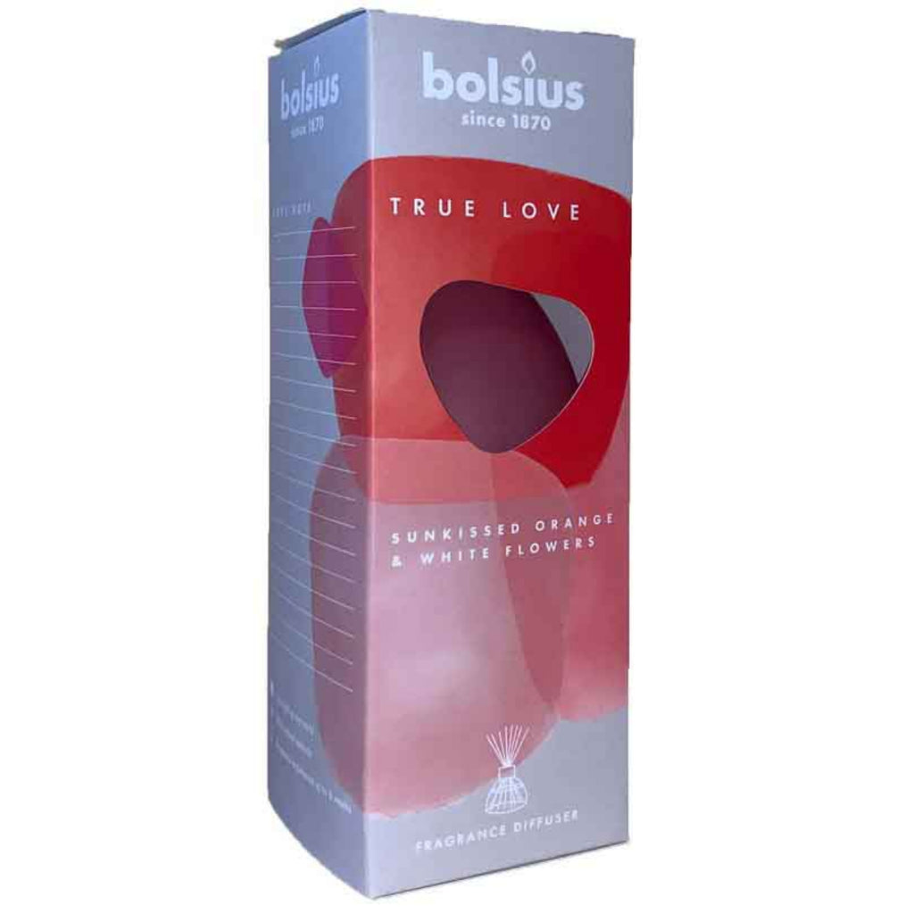 Bolsius Bolsius True Love Sunkissed Orange and White Cvetovi 45 ml