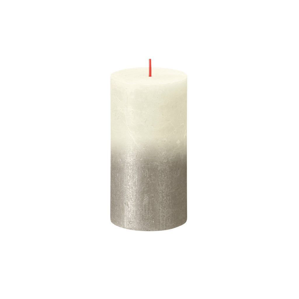 Bolsius Candle 13x6,8 cm Fading Pearl Champagne