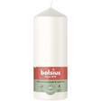 Bougie pilier Bolsius 120 58 blanc nuage