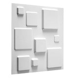 Panneaux muraux Walart 12 St 3D GA-WA09 Squares