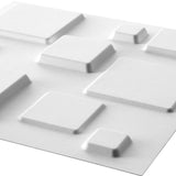 Panneaux muraux Walart 12 St 3D GA-WA09 Squares