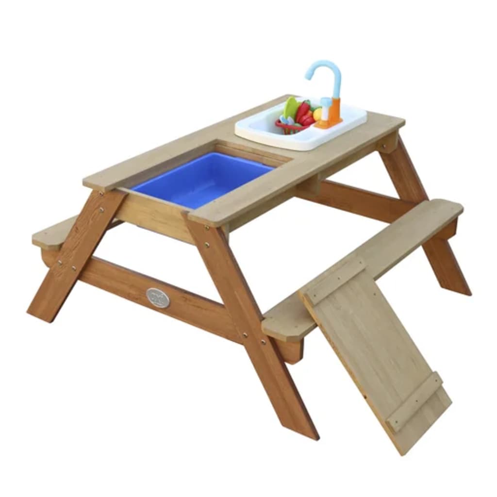 Axi Axi Sands Waterpicknickt Tisch Emily mit Spielküche braun