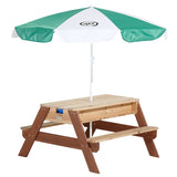 Axi Axi Wassersand Picknick Tisch Nick mit Parasol