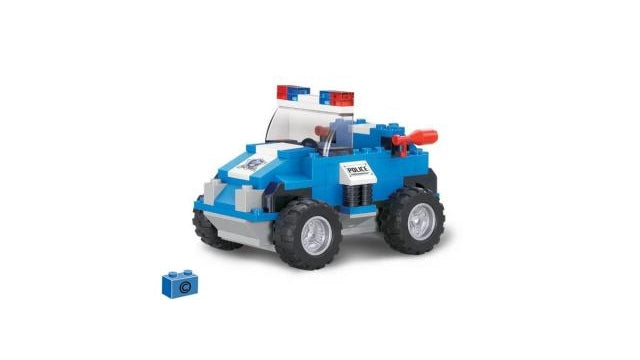 Sluban police spéciale m38-b0183 s.w.a.t. attaque d'une voiture de police 121 pièces