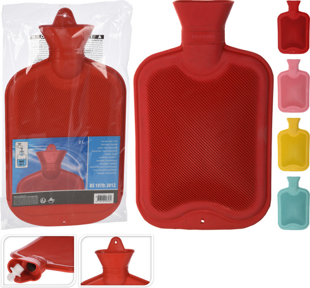 Kruik 2 liter 4 assorti kleuren