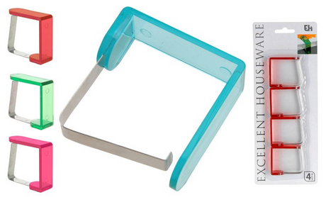 Pinces à nappe de jardin Pro lot de 4 pièces