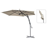 PROGARDEN PROGARDEN FLUAING PARASOL 300 CM TAUPE