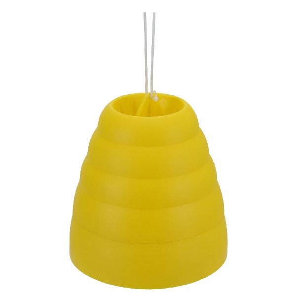 Attrape-guêpes basique jaune 14cm