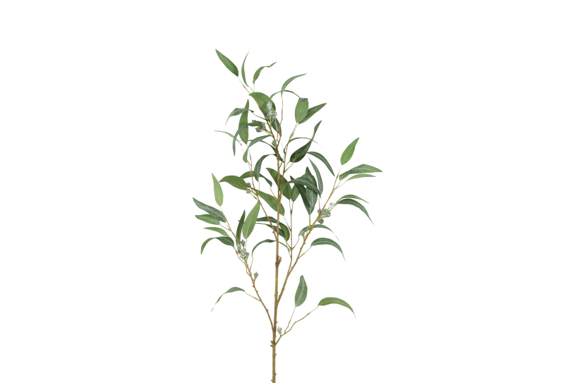 Countryfield kunstbloem eucalyptus l wit 21cm