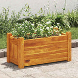 Vidaxl Planter surélevé 50x25x25 cm en bois Acacia