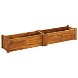 Vidaxl Planter élevé 150x30x25 cm Acaciahout