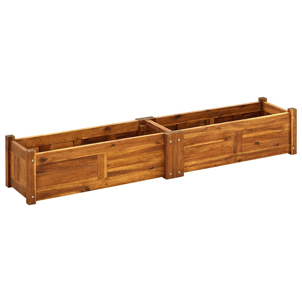 Vidaxl Planter höjde 150x30x25 cm acaciahout