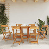 Vidaxl tuintafel 130x90x72 cm massief acaciahout