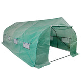 Vidaxl Tuinkas Walk-in Portable Polytunnel With Steel Frame 18 M²