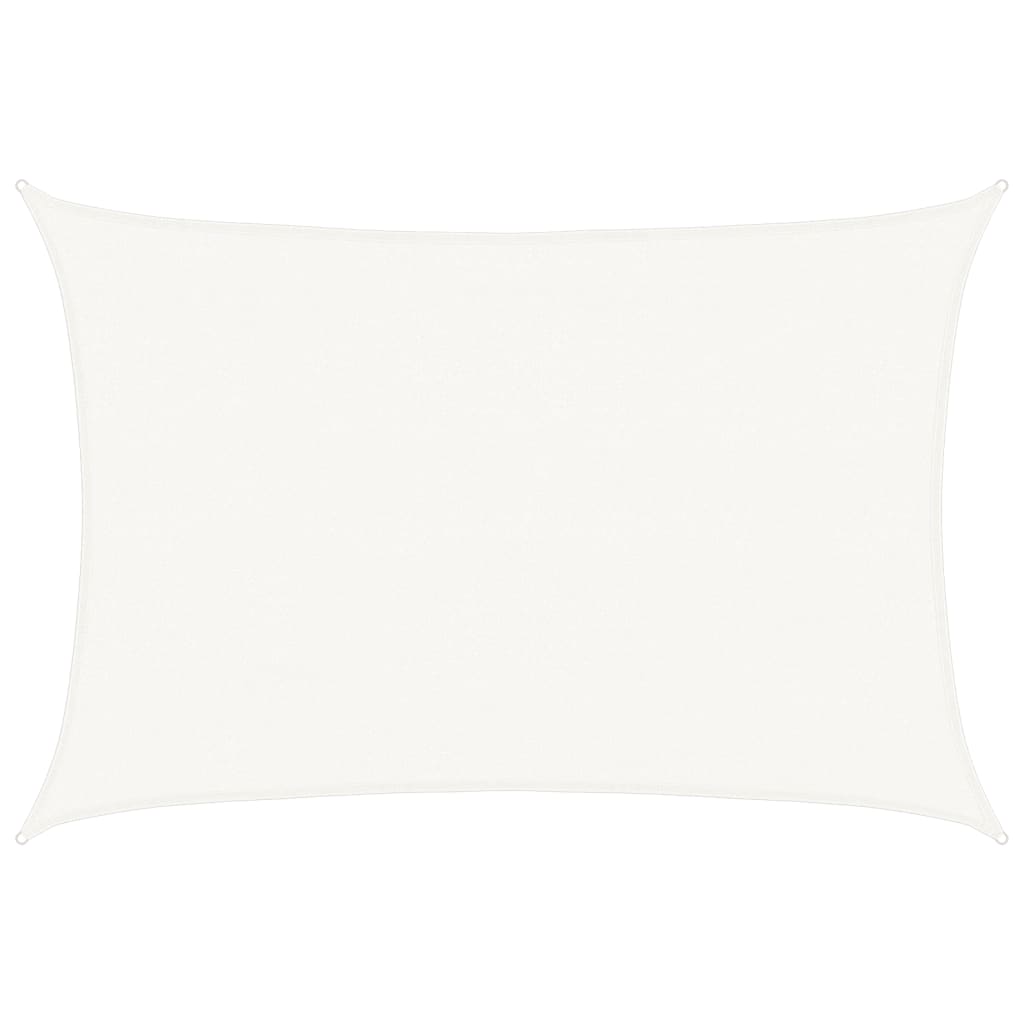 Vidaxx auvent HDPE rectangle 4x6 m blanc