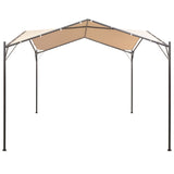 Vidaxl Arbor 3x3 m stål beige