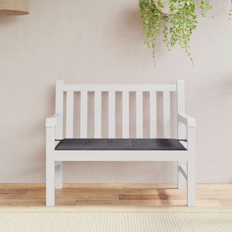 Vidaxl Garden Banc Cushion 100x50x4 cm Oxford Fabric Anthracite -Colored