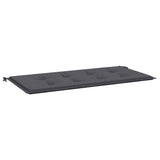 Vidaxl Garden Banc Cushion 120x50x4 cm Oxford Fabric Anthracite -Colored
