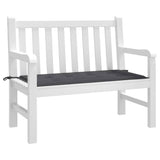 Vidaxl Garden Banc Cushion 120x50x4 cm Oxford Fabric Anthracite -Colored