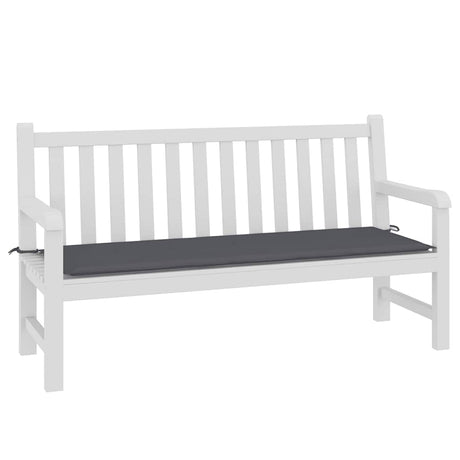 Vidaxl Garden Banc Cushion 150x50x3 cm Oxford Fabric Anthracite -Colored