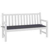 VIDAXL Garden Bench Blaža 150x50x3 cm Oxford tkanina antracit -Racite