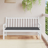 VIDAXL Garden Bench Blaža 150x50x3 cm Oxford tkanina antracit -Racite