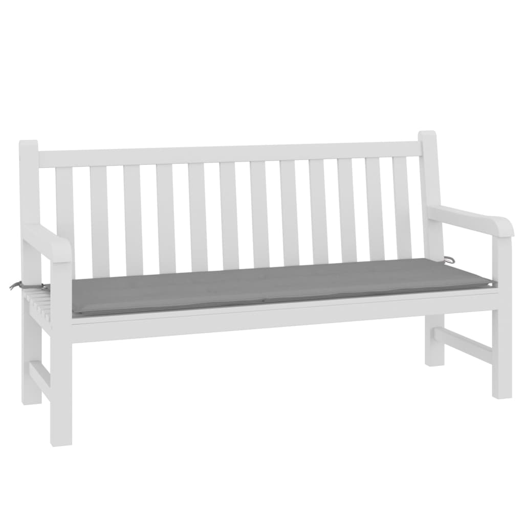 Vidaxl Garden Bench Cushion 150x50x3 CM Oxford Fabric Gray