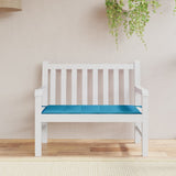 Vidaxl jardin banc coussin 100x50x3 cm oxford tissu bleu