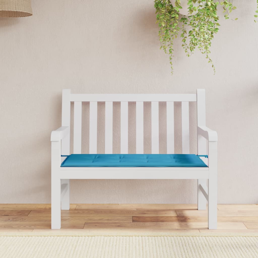 Vidaxl Garden Bench Cushion 120x50x3 CM Oxford Fabric Blue