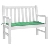 Vidaxl jardin banc coussin 100x50x3 cm oxford tissu vert