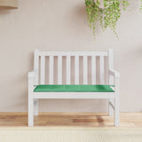 Vidaxl jardin banc coussin 100x50x3 cm oxford tissu vert