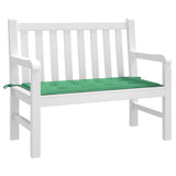 Vidaxl jardin banc coussin 120x50x4 cm Oxford tissu vert