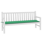 Vidaxl Garden Bench polštář 180x50x3 cm oxford tkanina zelená