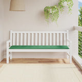 Vidaxl Garden Bench polštář 180x50x3 cm oxford tkanina zelená