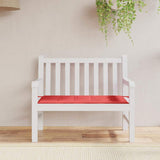 Vidaxl Garden Banc Cushion 100x50x3 cm Oxford Fabric rouge