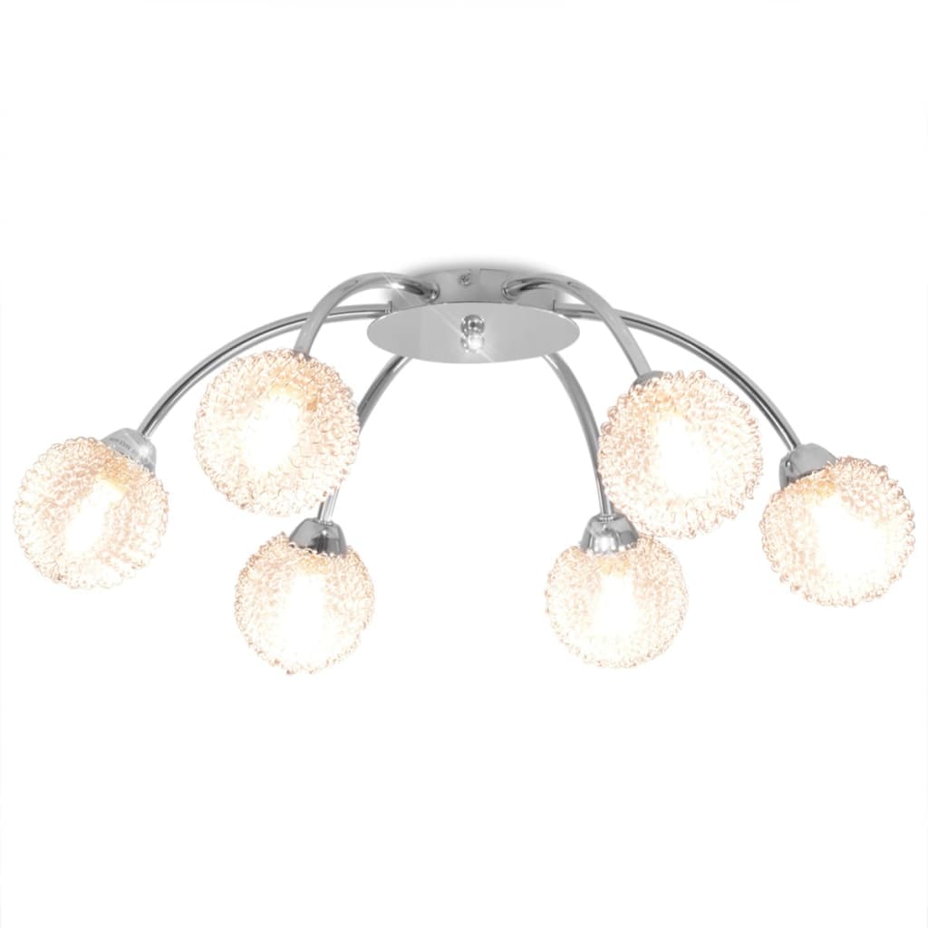 Plafonnier VidaXL avec 6 lampes LED G9 240 W