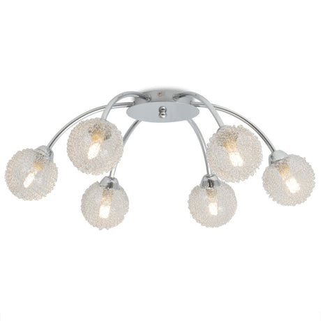 Plafonnier VidaXL avec 6 lampes LED G9 240 W