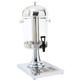 Vidaxl sapdistenser en acier inoxydable 8 L
