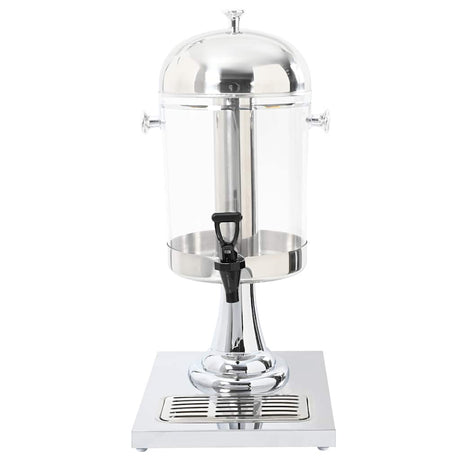 Vidaxl sapdistenser en acier inoxydable 8 L