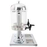 Vidaxl double sapdistenser en acier inoxydable 2x8 L